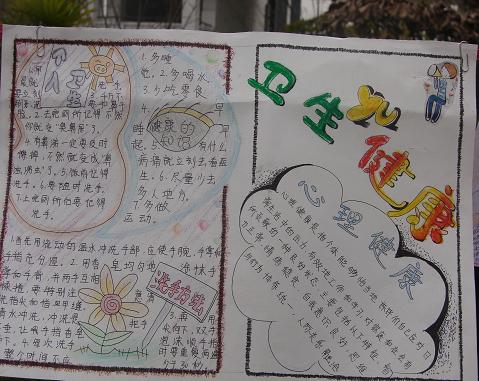 【创卫手抄报图片大全】