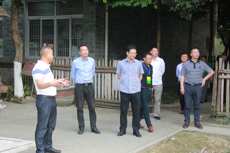 黄龙溪镇镇长刘雨到黄龙溪学校调研
