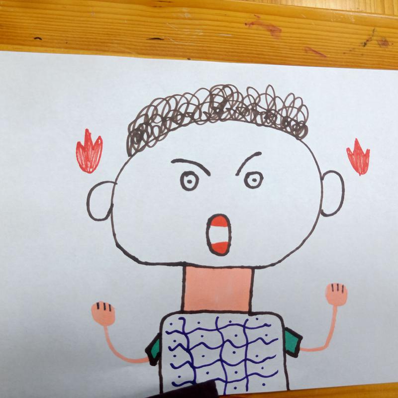 画解情绪传递心灵的声音记双流区九江小学二年级心理团辅活动