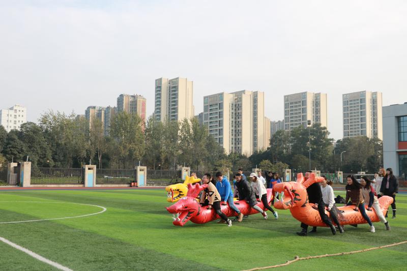 双流区实验小学外国语学校"庆元旦·迎新春"教职工趣味运动会